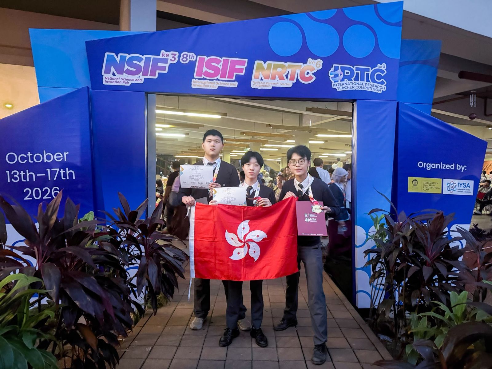 Gold Award in The 8th International Science and Invention Fair (ISIF) 2026